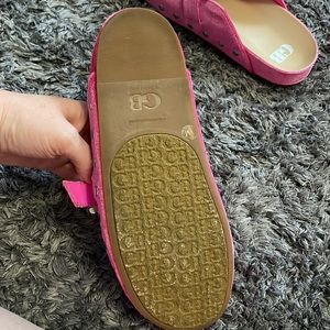 GB pink mules slides only worn once